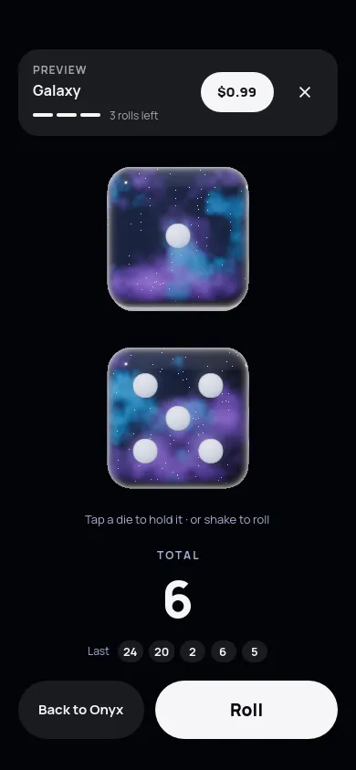 Design preview before purchase
